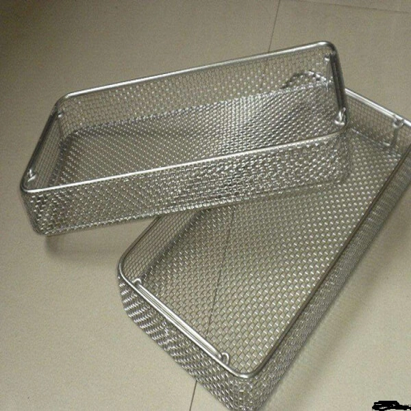 Kitchen Fried Filter /Oil Drain/Storage Wire Mesh Basket