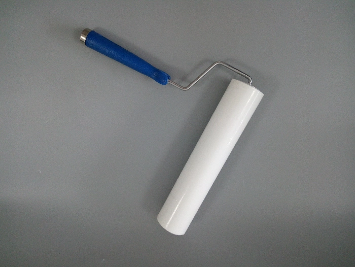 Industrial 4inch Self Adhesive Cleaner Cleaning Lint Dust Cleanroom White PE Sticky Roller Refills