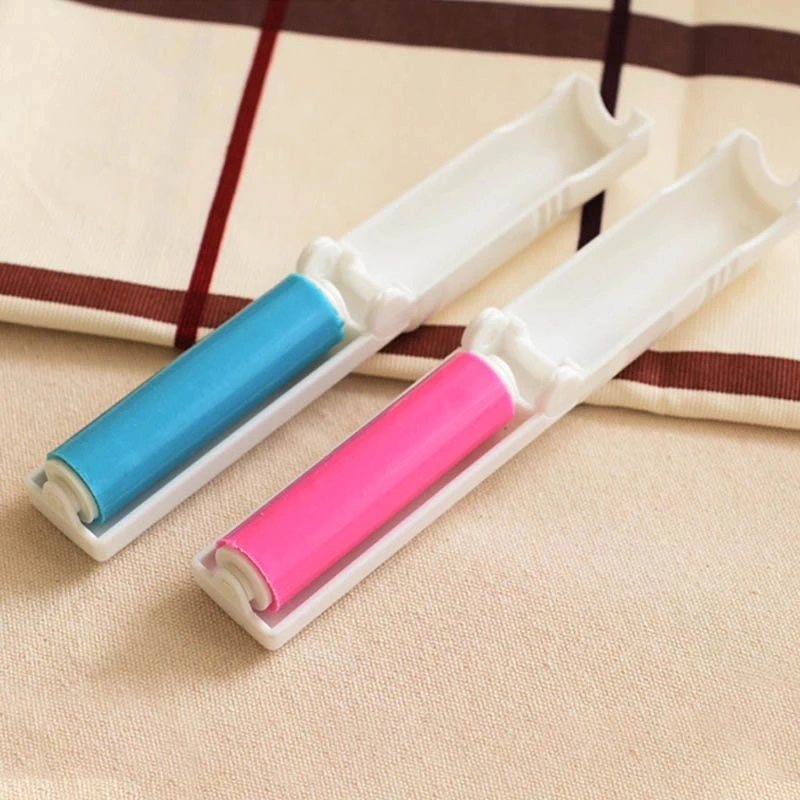 Dust Remover Clothes Fluff Dust Catcher Dust Drum Lint Roller Recycled Foldable Drum Brushes Hair Sticky Washable Portable