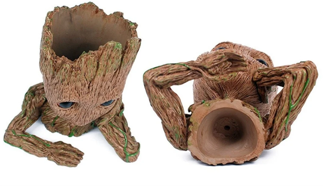 Tree Man Planter, Baby Groot Pen Holder