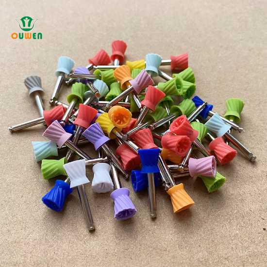100PCS Dental Zahnaufhellung Polnisch Polieren Prophy Gummibecher
